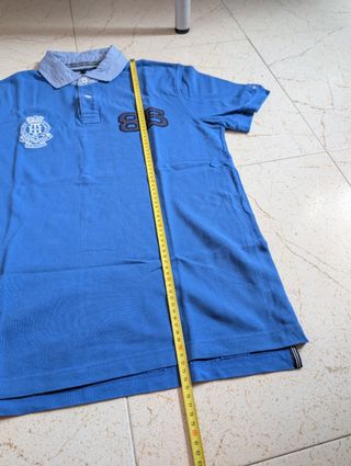 Polo Tommy Hilfiger Azul Slim Fit