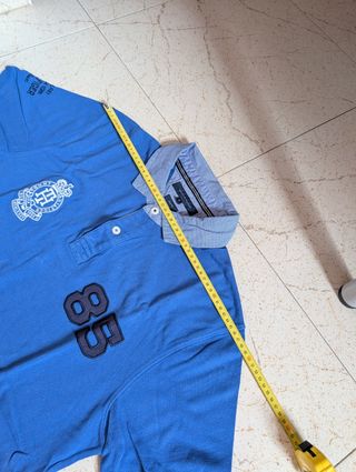 Polo Tommy Hilfiger Azul Slim Fit