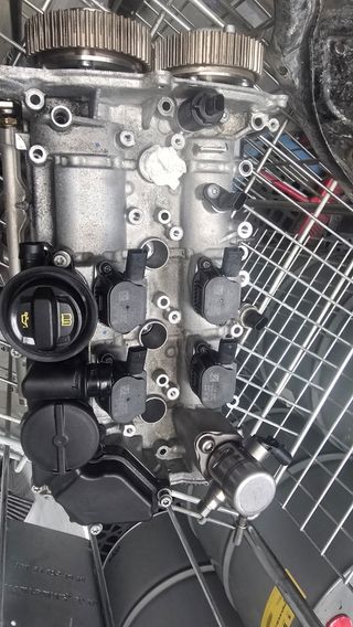 Motor usado con pocos kilómetros.. culata completa