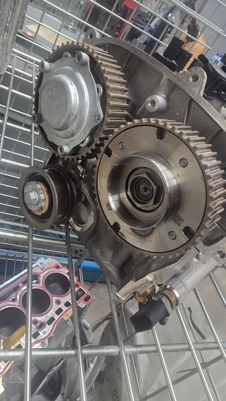 Motor usado con pocos kilómetros.. culata completa