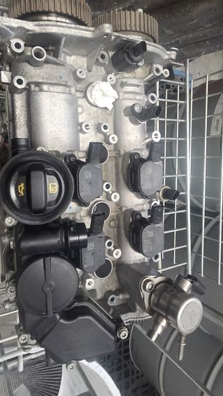 Motor usado con pocos kilómetros.. culata completa