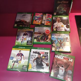 🇪🇸Lote 10 Juegos Xbox One: FIFA, NBA, Forza, Sea