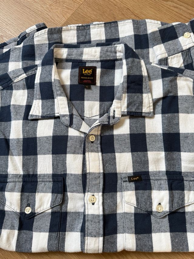 Camisa cuadros Lee Regular Fit Talla XL