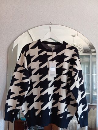 Jersey New Collection estampado pata de gallo