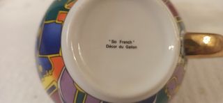 Teiera in porcellana decorata