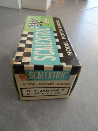 Coche Scalextric Jaguar E