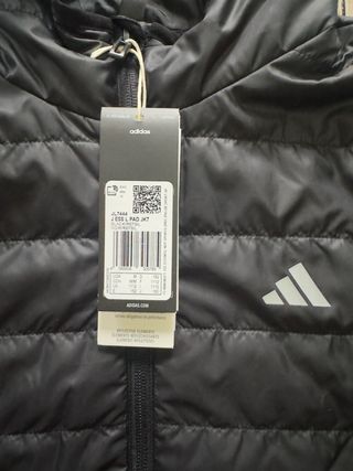 Chaqueta Adidas Negra con Capucha