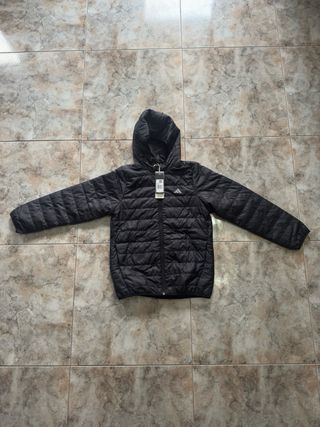 Chaqueta Adidas Negra con Capucha