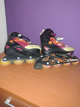 Patines y protecciones Decathlon
34-36

