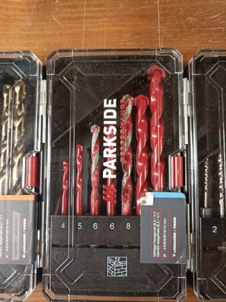 Set Punte PARKSIDE per muro e ferro