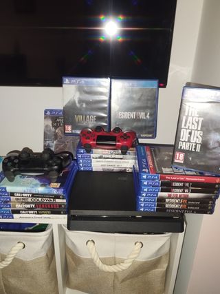 Lote PS4: Consola, Mandos y Juegos