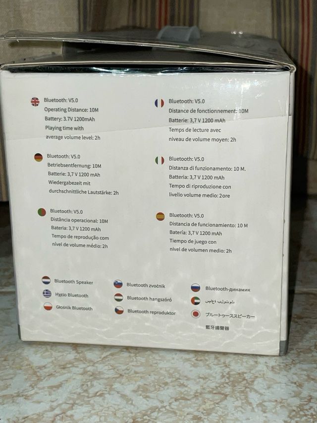 Altavoz Unico 5W Gris