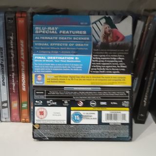 Final Destination 5 steelbook blu-ray + DVD
