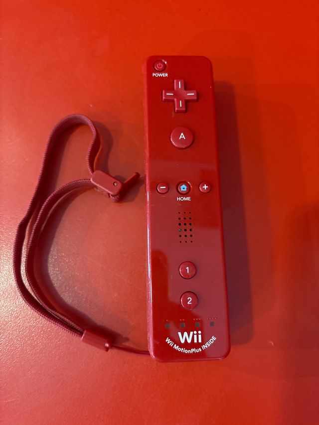 Mando Wii Original Rojo