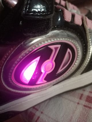 Heelys Talla 33 Niña Rosa