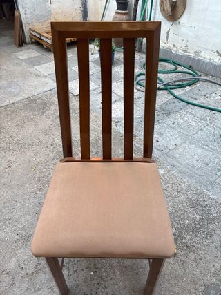 6 Sillas de Comedor y mesa extensible