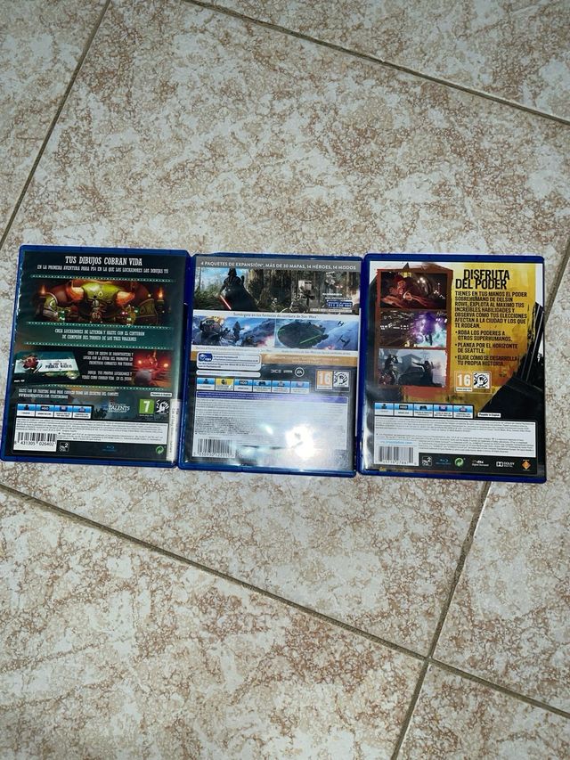 3 Juegos PS4