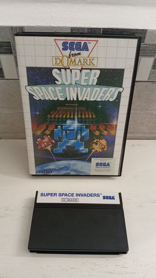 Super Space Invaders PAL Sega Master System
