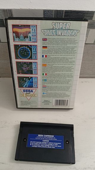 Super Space Invaders PAL Sega Master System