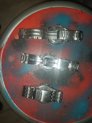 Lote 3 Relojes Guess y Swatch