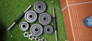Juego Mancuernas Ajustables Estuche