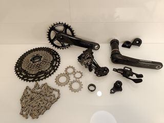 Grupo completo Shimano XTR 12v