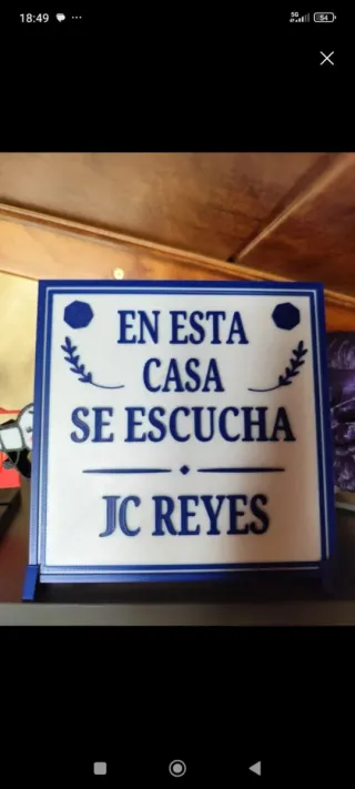Azulejo JC Reyes