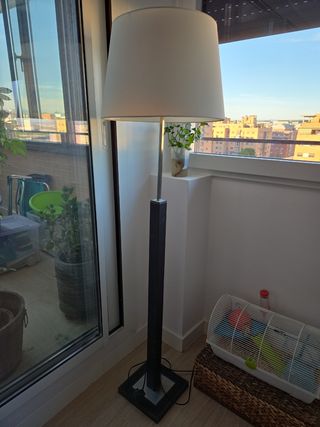 Lámpara de pie, pantalla de 35/45 cm de diámetros 