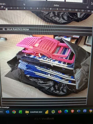 Cofre de tela para coche.