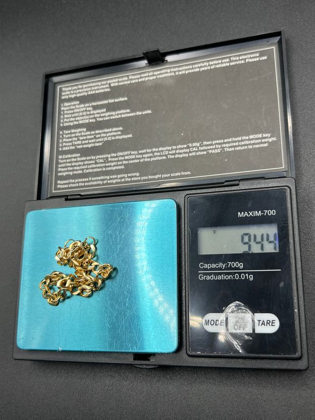 Barbada in oro 14k Slave 9.44gr