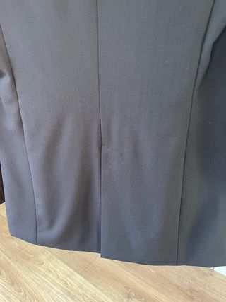 Chaqueta traje Massimo Dutti negra
