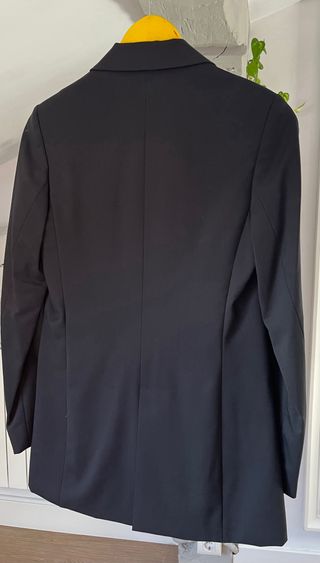 Chaqueta traje Massimo Dutti negra