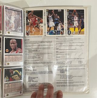 Álbum Upper Deck NBA 1994-95 Serie 2 ES