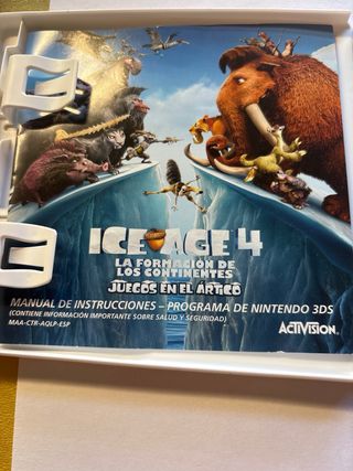 Ice Age 4: La Formación de los Continentes (3DS)