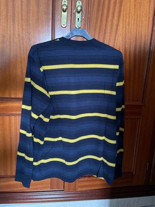 Camiseta Carhartt Rayas Azul y Amarillo