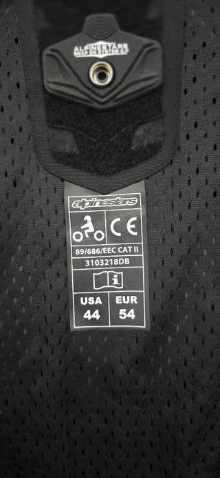 Chaqueta Moto Alpinestars Negra