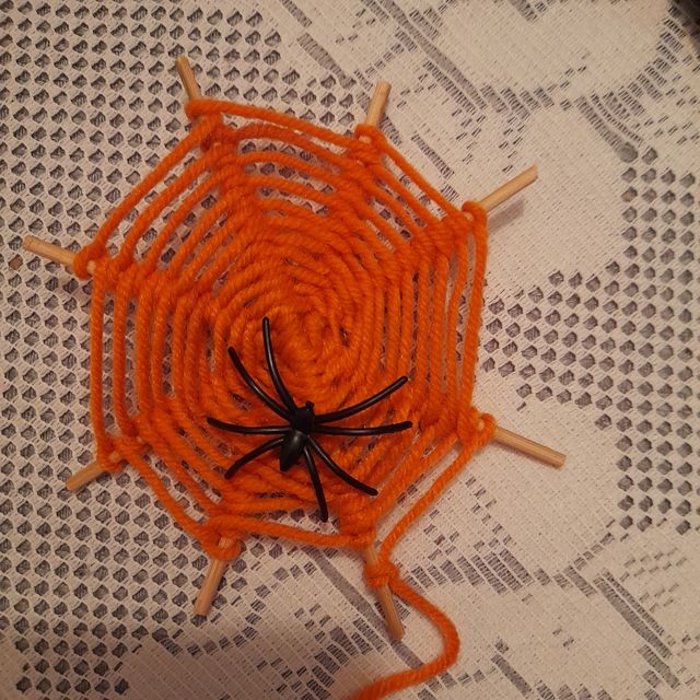 Cerchietto e spilla per Halloween