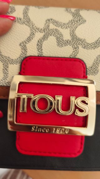 Bolso Tous Beige y negro 