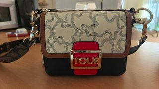 Bolso Tous Beige y negro 