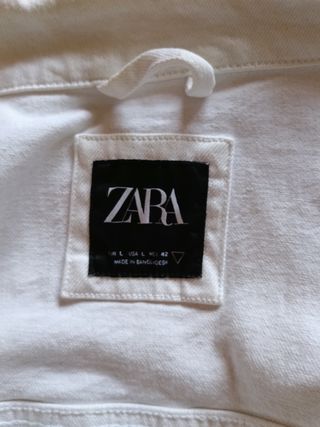 Cazadora vaquera hombre Zara Talla L