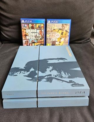 PS4 Uncharted Edición Especial + Juegos