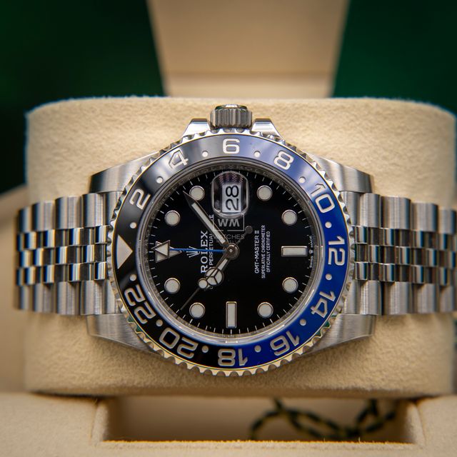 Rolex GMT-MASTER II 126710BLNR "Batman" 2020 Acero