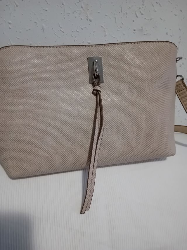 Borsa a mano Misako beige