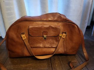 Bolso de viaje de cuero