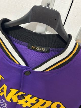 Giacca Lakers Tg. L Viola/Nero