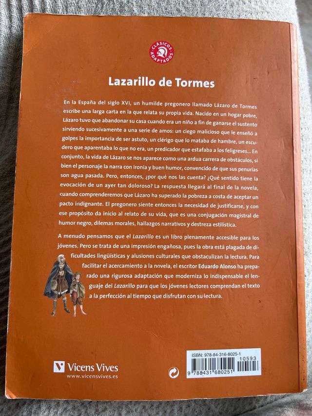 El Lazarillo De Tormes N/c (clasicos Adaptados)...