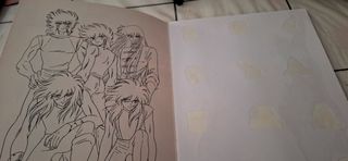 Album Saint Seiya Panini Stick & Story