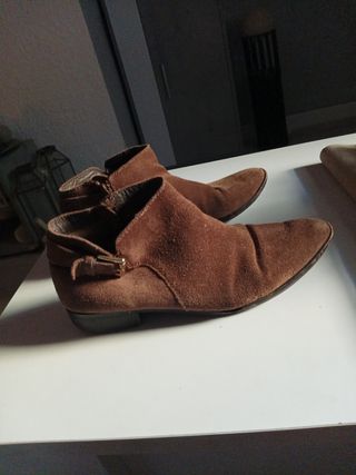 Botines Marrones Talla 39