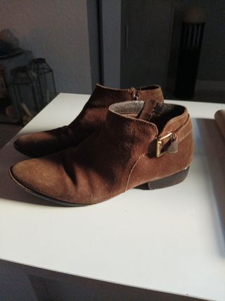 Botines Marrones Talla 39