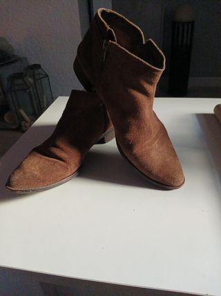 Botines Marrones Talla 39